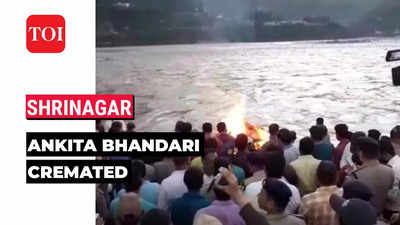 Uttarakhand: Ankita Bhandari's last rites held on the banks of the Alaknanda at Shrinagar