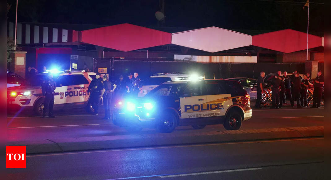 US: 3 wounded in shooting at amusement park near Pittsburgh – Times of India