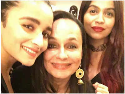 Soni Razdan has the sweetest Daughter’s Day wish for Alia Bhatt and Shaheen Bhatt