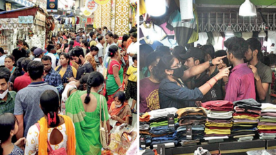 Last pre-puja Sunday rush pushes up sales at Kolkata shopping hubs