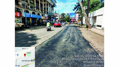 Nashik civic body starts repairing city roads with tar