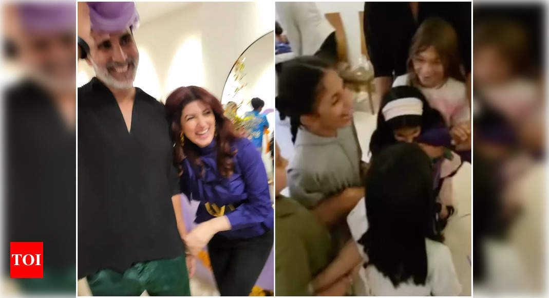 Twinkle Khanna drops a bundle of happy moments from daughter Nitara’s birthday party; Bobby Deol, Tahira Kashyap send in love – Times of India