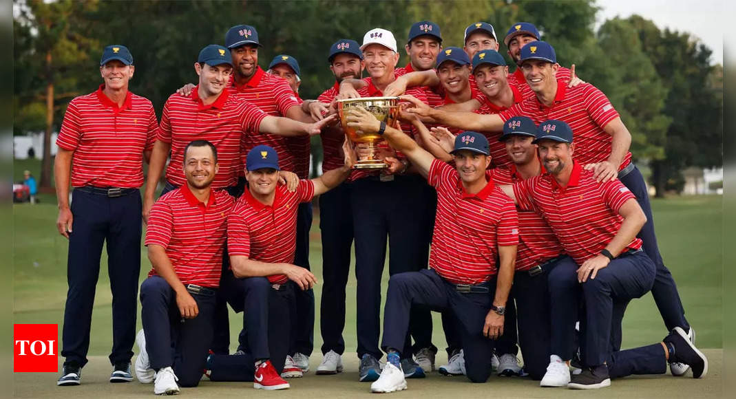 United States captures ninth consecutive Presidents Cup | Golf News – Times of India