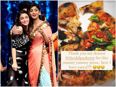 Shilpa Shetty Kundra pampers mom-to-be Alia Bhatt with a ‘yummy pizza’ for her midnight cravings