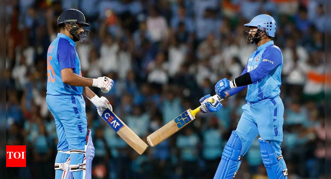 Want to give Dinesh Karthik more game time ahead of T20 World Cup: Rohit Sharma | Cricket News – Times of India