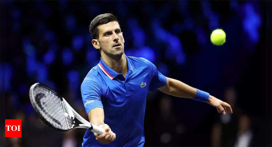 Novak Djokovic managing wrist issue, ATP Finals remains his goal | Tennis News – Times of India