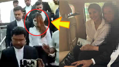 Rs 200 crore fraud case: Posing as a lawyer, Jacqueline Fernandez dodges media, enters court premises wearing lawyer’s black and white attire