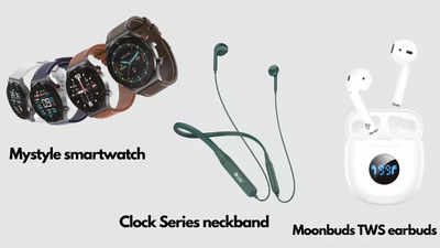 U&i launches new smartwatch, TWS earbuds and neckband earphones, price starts at Rs 1,999