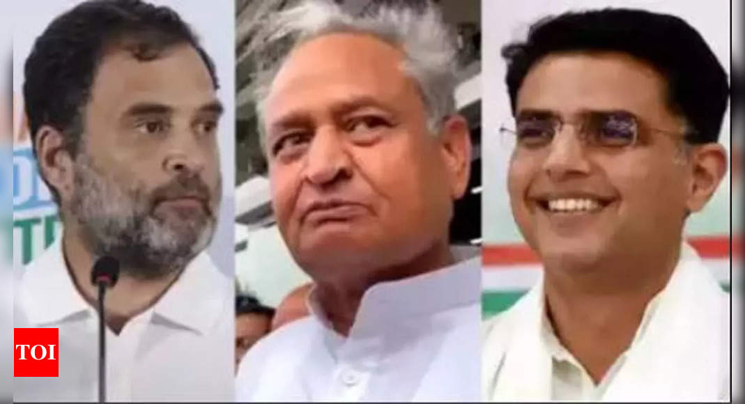 Congress president election: Is Rajasthan going the Punjab way? | India News – Times of India