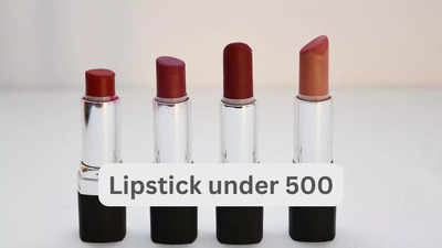Lipstick under 500: Choose from the wide range of rich lipsticks (April, 2024)