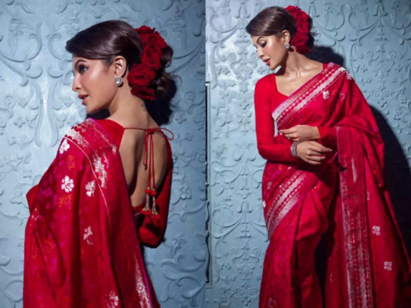 Navratri colour of the day: How to wear red on the second day of Navratri