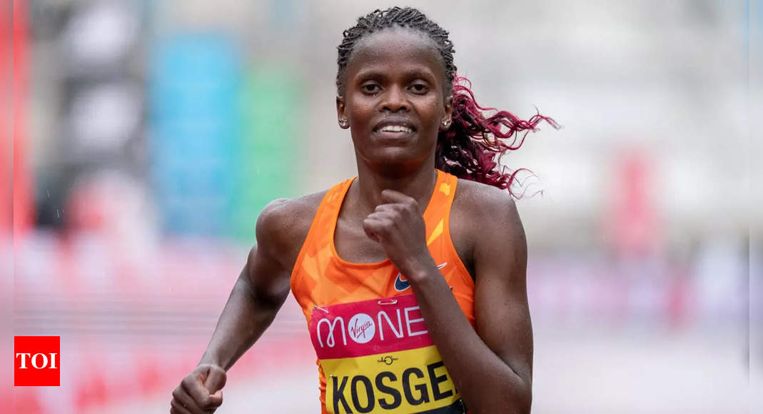 World Record Holder Brigid Kosgei Withdraws From London Marathon With ...