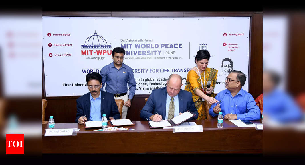 Technological University of the Shannon (TUS) signs MOU with MIT World Peace University Pune – Times of India