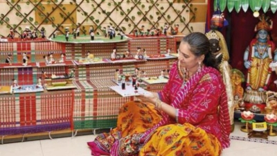 Bengaluru: From games to shrines, vibrant Dasara dolls back on shelves