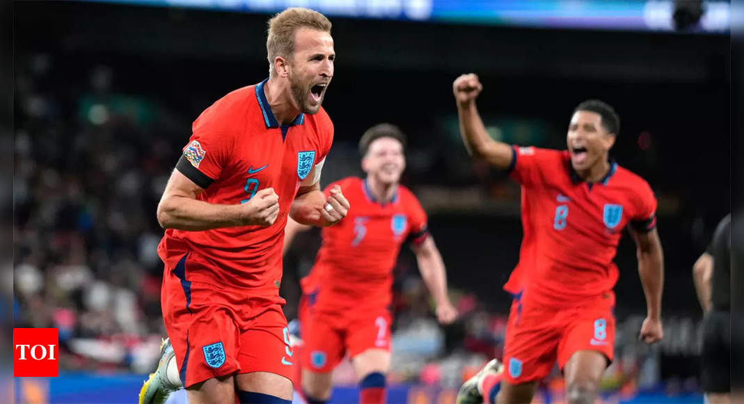 Nations League: England fight back to earn draw with Germany in six-goal thriller | Football News – Times of India