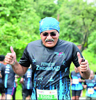 Covid gives 65-year-old leg up to run marathon