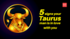 5 signs your Taurus man is in love with you