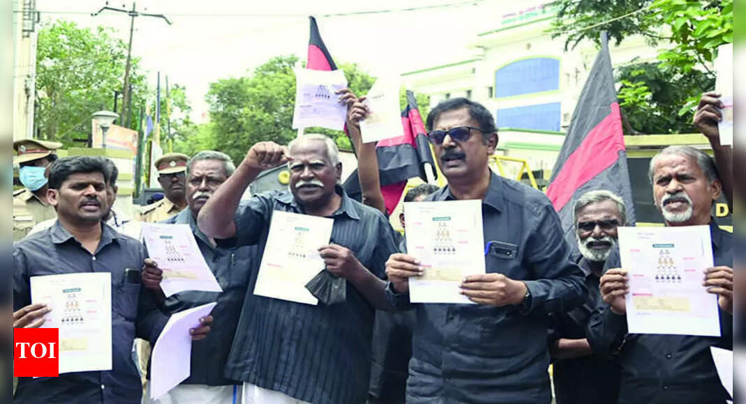 Cbse: Protest Against Cbse Textbook | Coimbatore News - Times of India