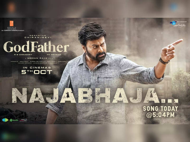 'Najabhaja Song' from Megastar Chiranjeevi’s 'GodFather' to be out today