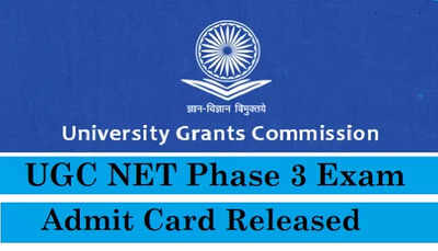 UGC NET Phase III admit card released today, UGC NET exam from 29 September