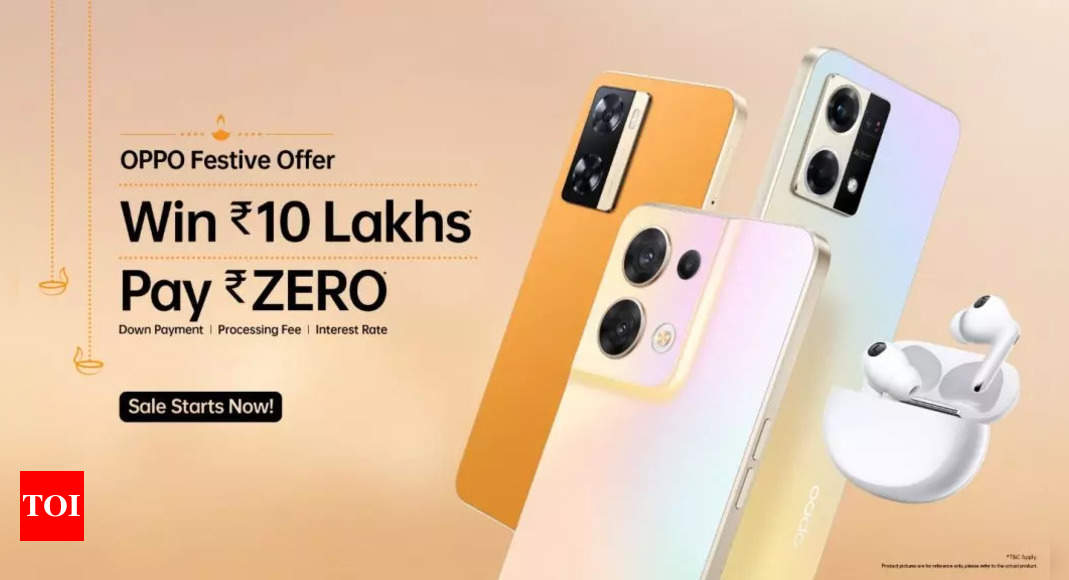 Oppo Festive Offer 2022: Here are all the deals and discounts you can get on Oppo devices – Times of India