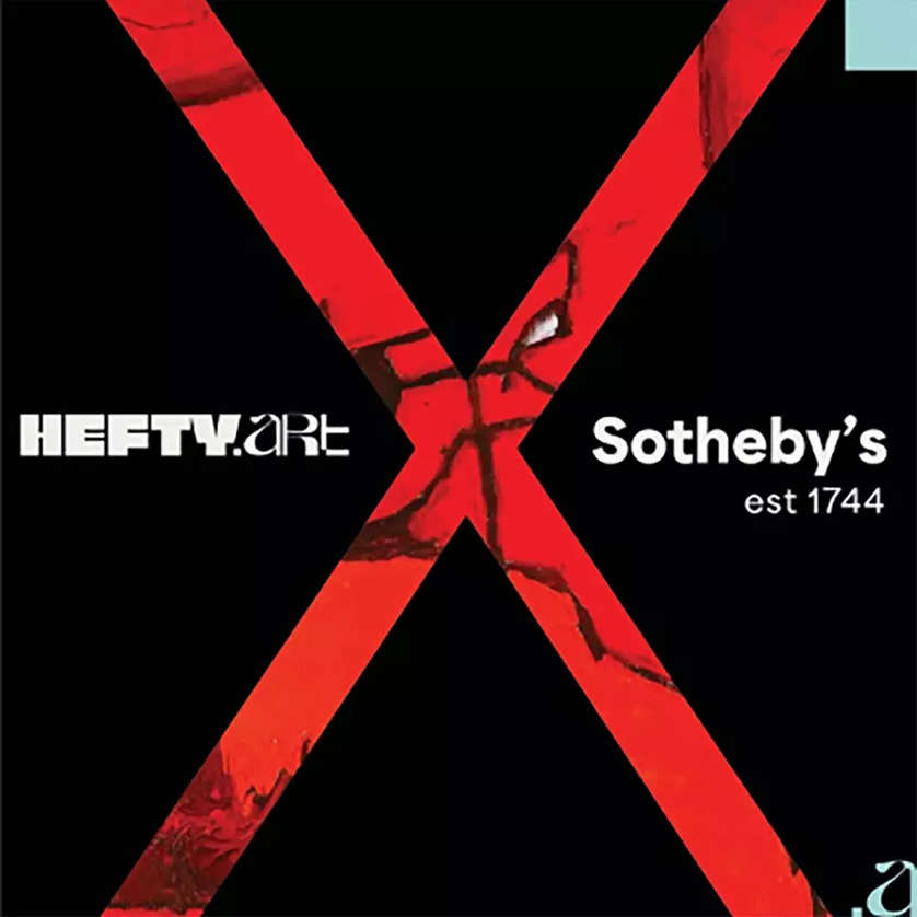 HEFTY.art partners with the renowned SOTHEBY's for the historical phygital auction of M.F Husain’s ‘Fury’