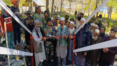 Jammu and Kashmir: Army constructs 'Friendship Bridge' in remote Ramban village