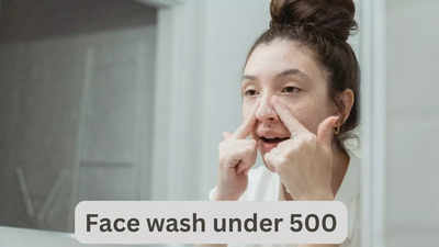 Face wash under 500: Get clearer, glowing skin in minutes (May, 2024)