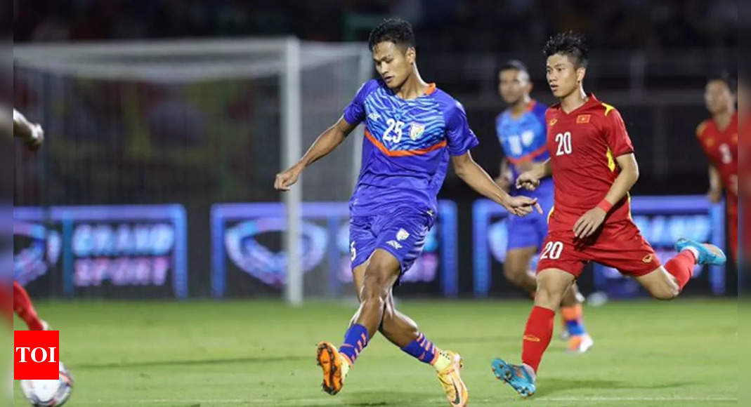 India suffer 0-3 defeat to Vietnam in international football friendly | Football News – Times of India