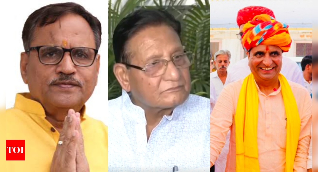 Rajasthan political crisis: Who are three Congress MLAs facing disciplinary action? | India News – Times of India