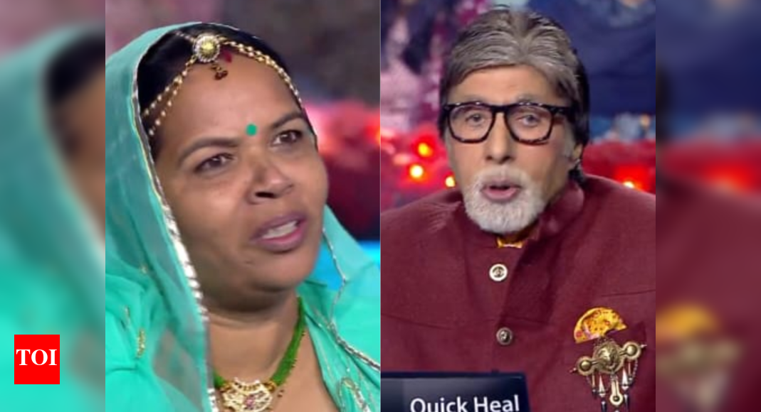 Kaun Banega Crorepati 14 Amitabh Bachchan donates some money to contestant Shobha; says