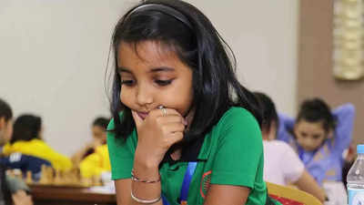 Charvi is U 8 world chess champ Chess News Times of India 