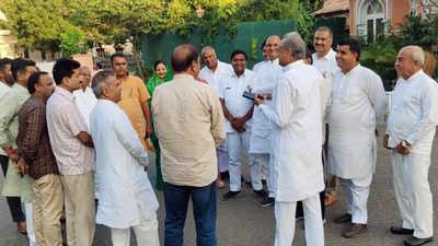 Congress issues notices to 3 Gehlot loyalists; 25 MLAs meet CM at his residence amid Rajasthan crisis: Key points