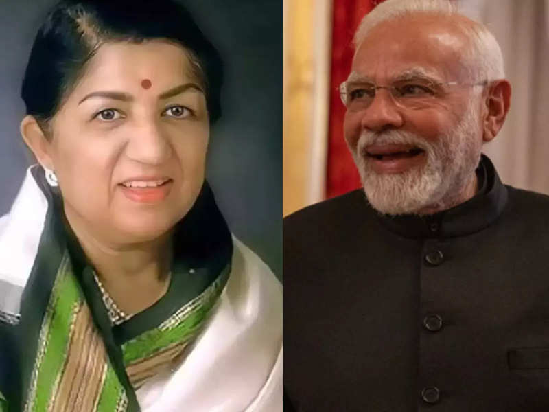 PM Modi pays tributes to Lata Mangeshkar; says 'glad that Chowk in Ayodhya will be named after her'
