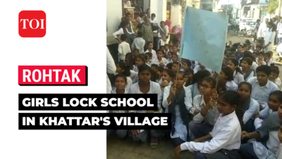 Haryana: Protest in Rohtak school after peon takes class in the absence of teacher