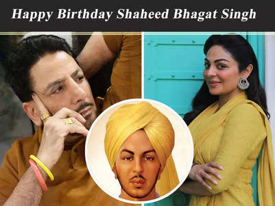 Celebs remember Bhagat Singh on birth anniversary