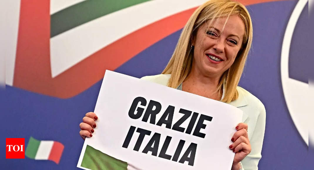 La politique, une affaire de famille pour la dirigeante d’extrême droite italienne Giorgia Meloni