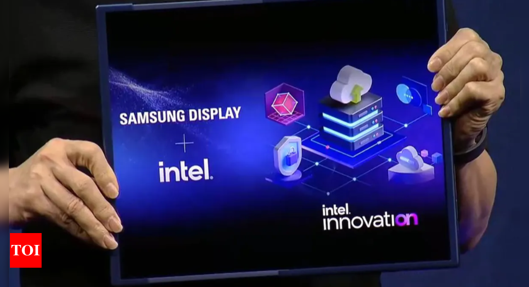 Intel and Samsung wants to replace your clamshell PC with a ‘slidable’ one – Times of India