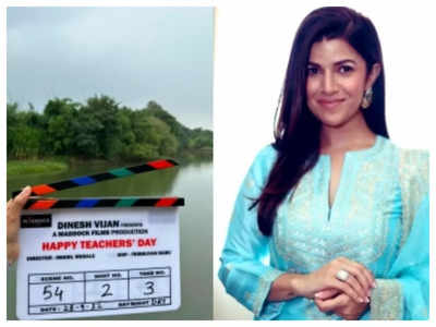 Nimrat Kaur starts shooting for 'Happy Teachers Day' in Pune