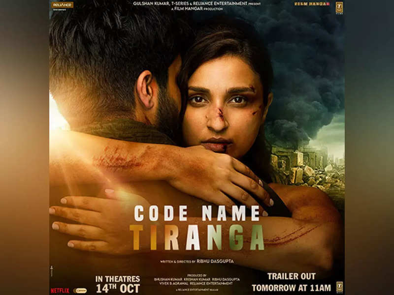Parineeti Chopra and Harrdy Sandhu's 'Code Name Tiranga' trailer out now