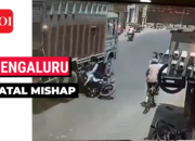 Bengaluru: Horrific bike accident caught on camera