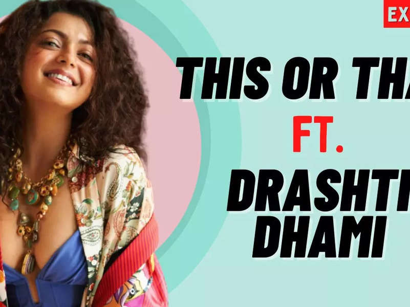 Drashti Dhami takes up the fun 'This or That' challenge