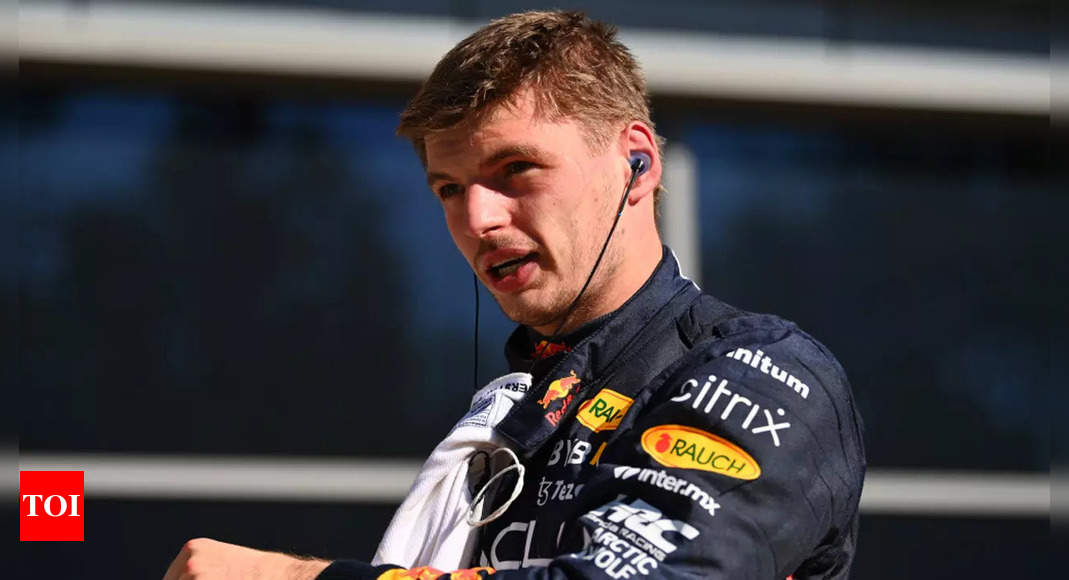 Singapore GP: Birthday boy Verstappen can get F1 title party started early | Racing News – Times of India