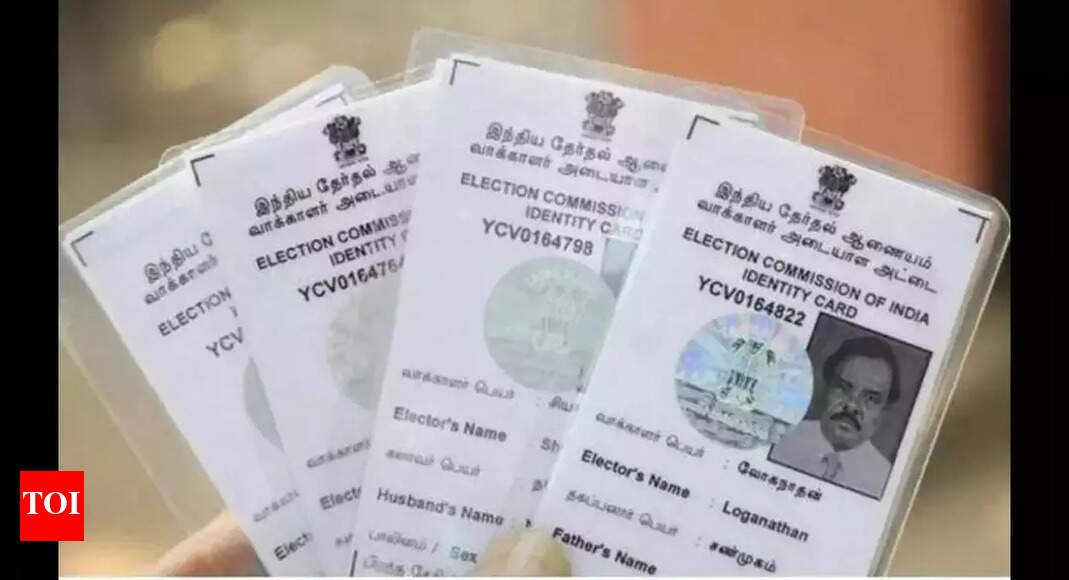 How To Apply For Voter ID Card Online Times Of India
