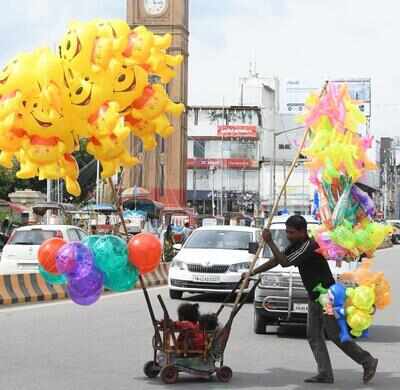 Children found selling toys, begging amid festive fervour