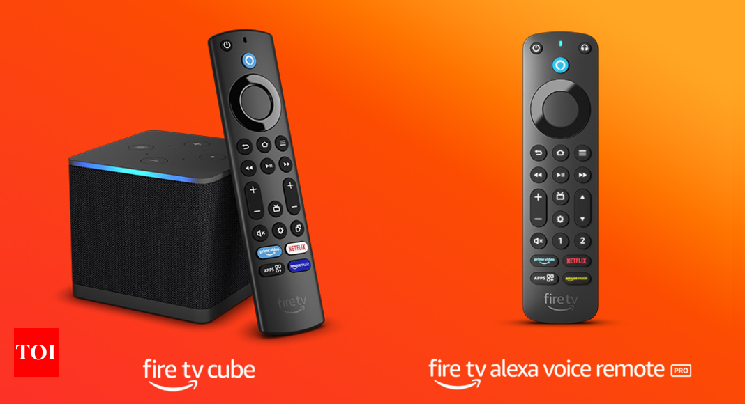 Amazon to bring its fastest, most powerful Fire TV Cube and Alexa Voice Remote Pro to India – Times of India