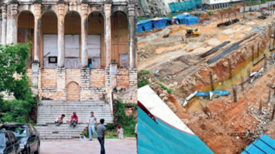 Hyderabad's Khusro Manzil falls prey to building boom, neighbours worried