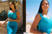 Georgina Rodriguez is a summer girl in blue bodycon dress, pictures of Cristiano Ronaldo's girlfriend leaves the internet stunned