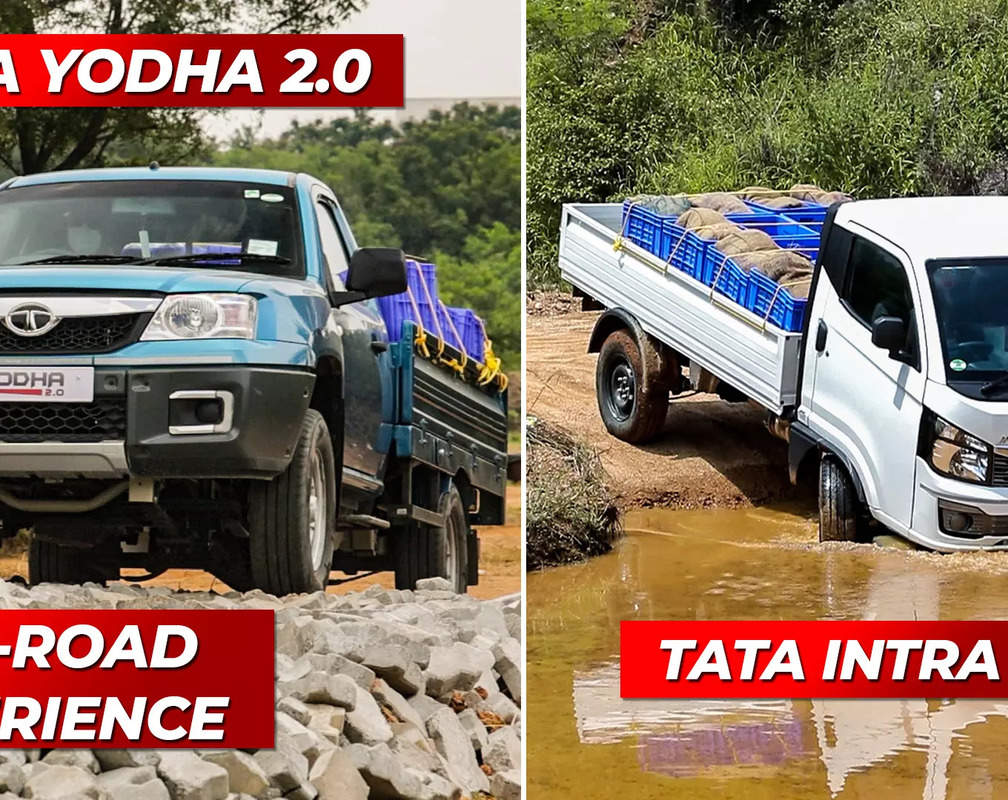 
Watch: Tata Yodha 2.0 and Intra V50 off-road driving experience
