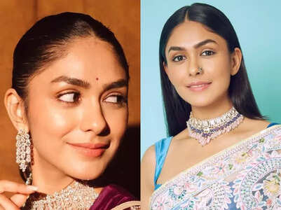 Hottest ethnic looks of Mrunal Thakur